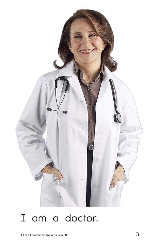 I Am a Community Worker绘本故事第3页