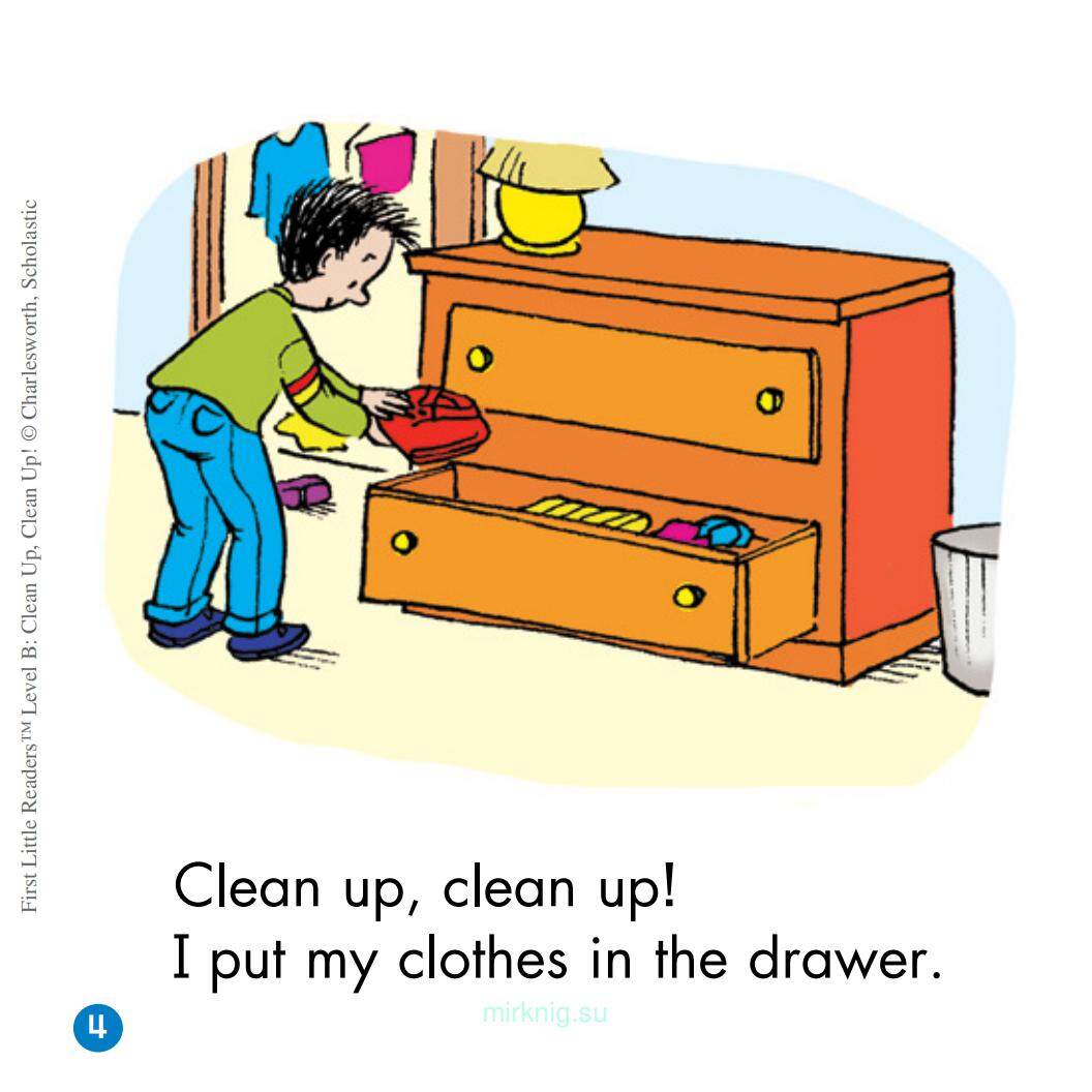 Clean Up, Clean Up!绘本故事第5页