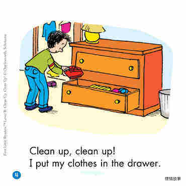 Clean Up, Clean Up!绘本故事第5页