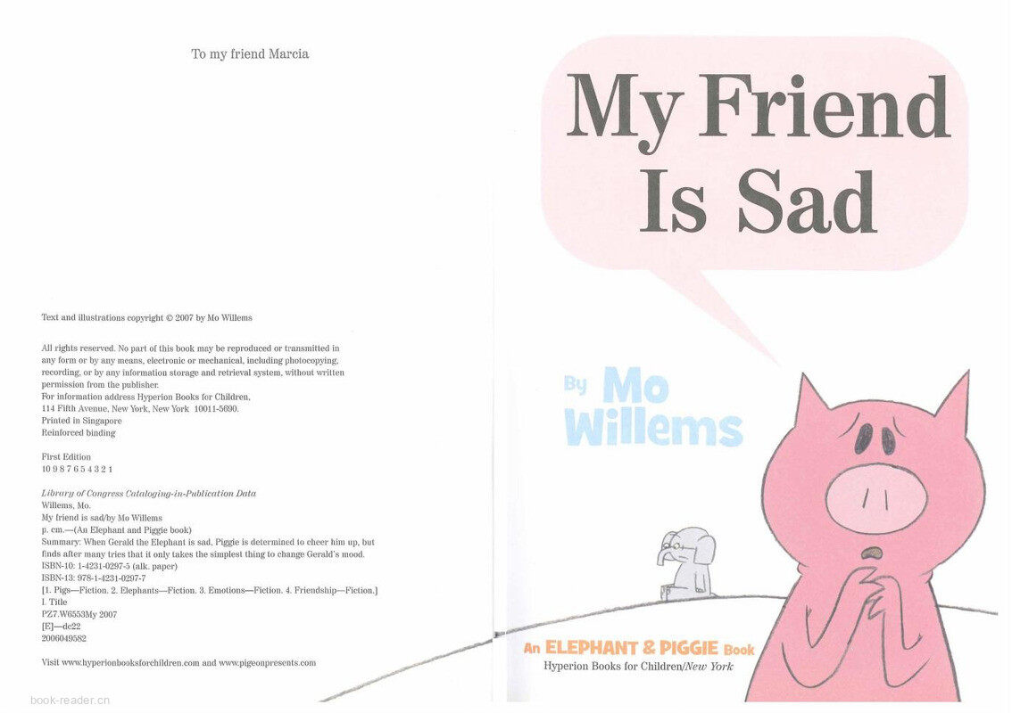 My Friend Is Sad绘本故事第3页