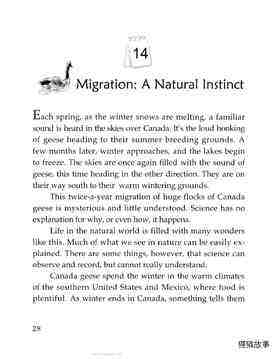 Migration: A Natural Instinct绘本故事第2页