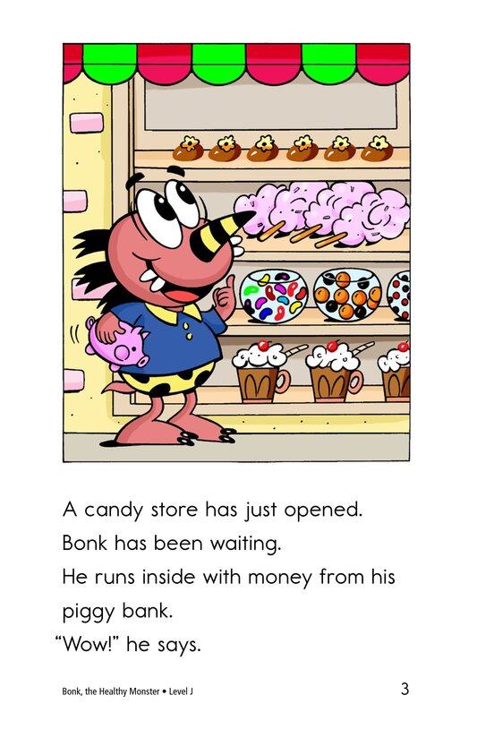 Bonk,the Healthy Monster绘本故事第3页