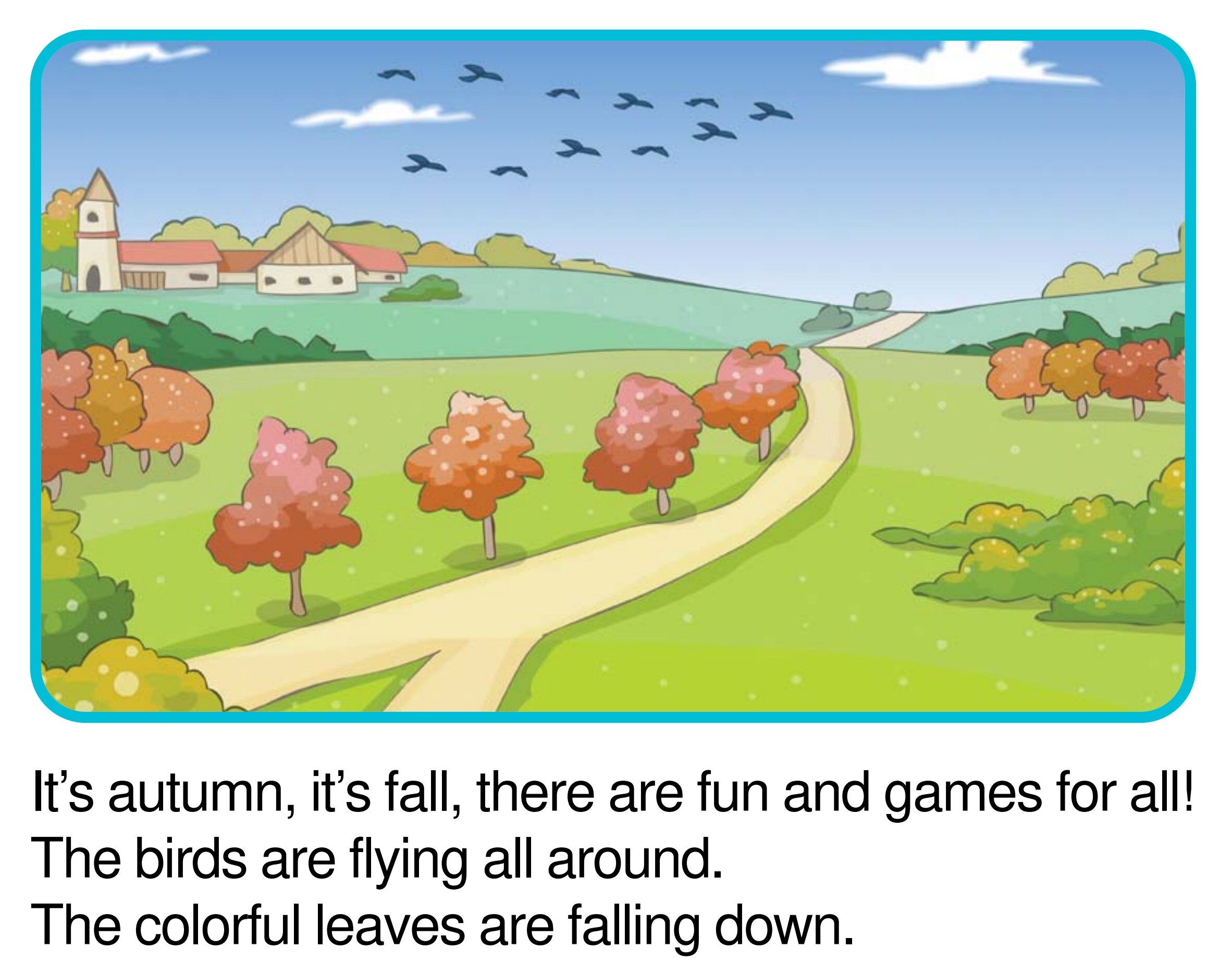 Autumn’s Coming!绘本故事第3页