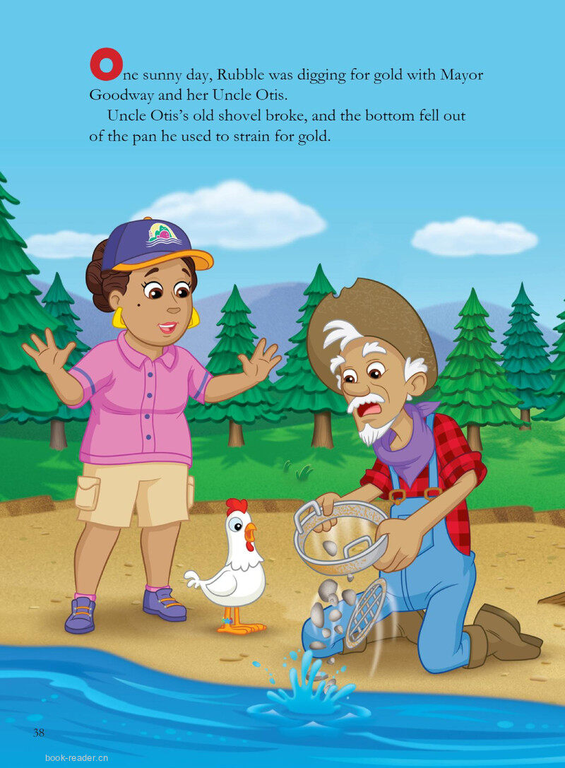 Gold Rush Pups!绘本故事第3页