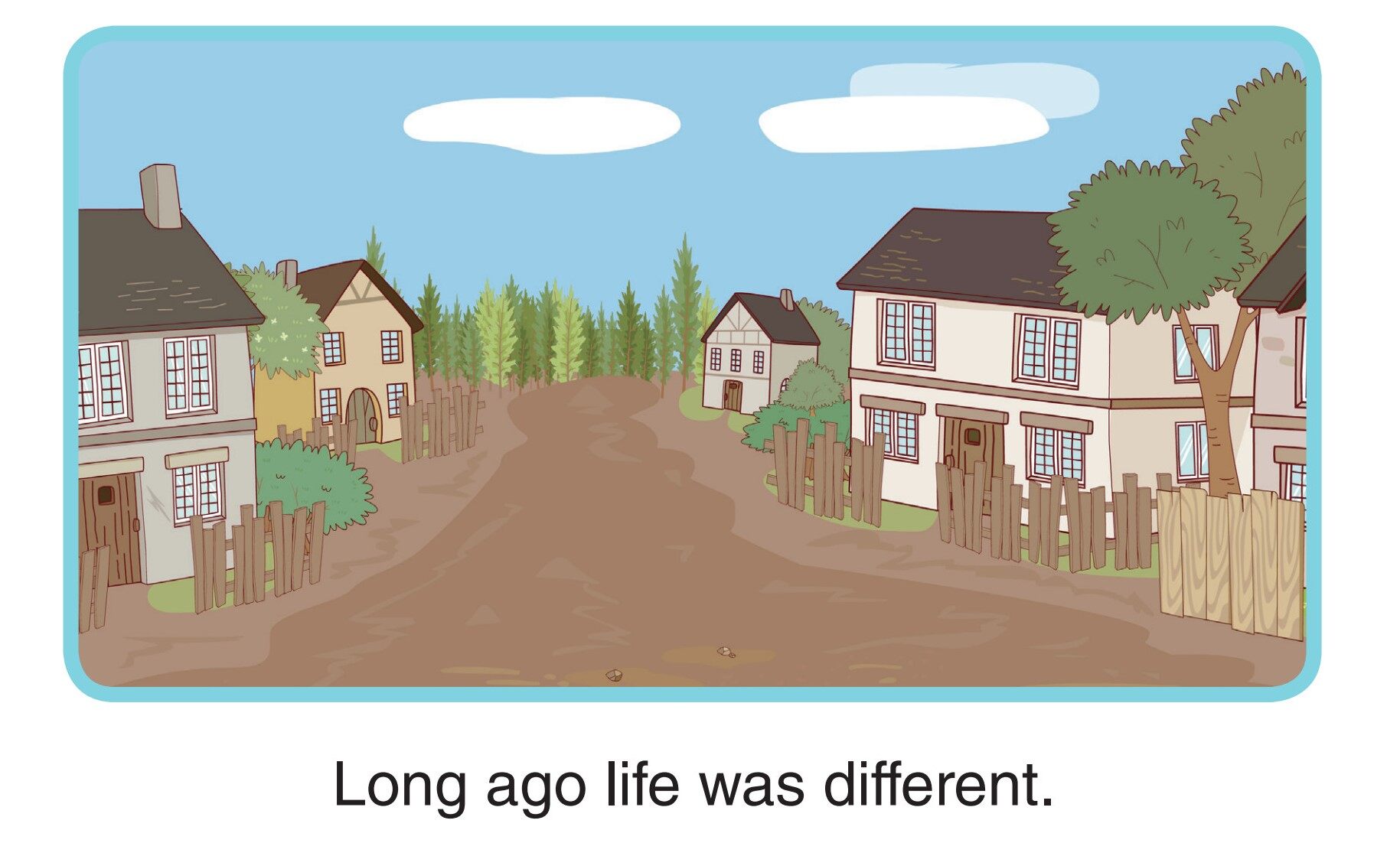 Long Ago and Now绘本故事第2页