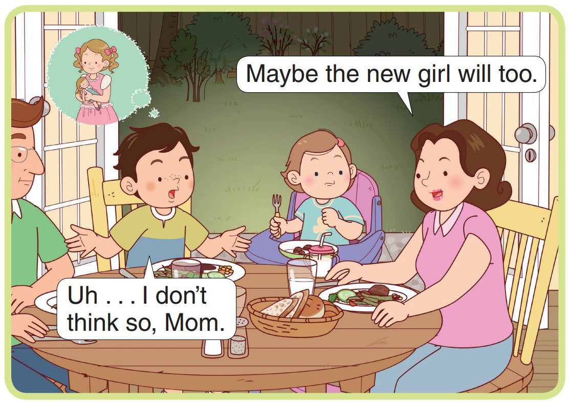 Lucky Makes a Friend绘本故事第4页