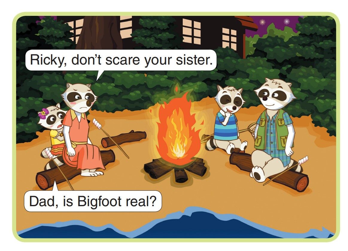 The Campfire绘本故事第3页