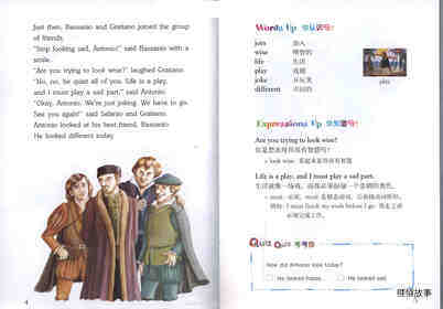 The Merchant of Venice 威尼斯商人 绘本故事第4页