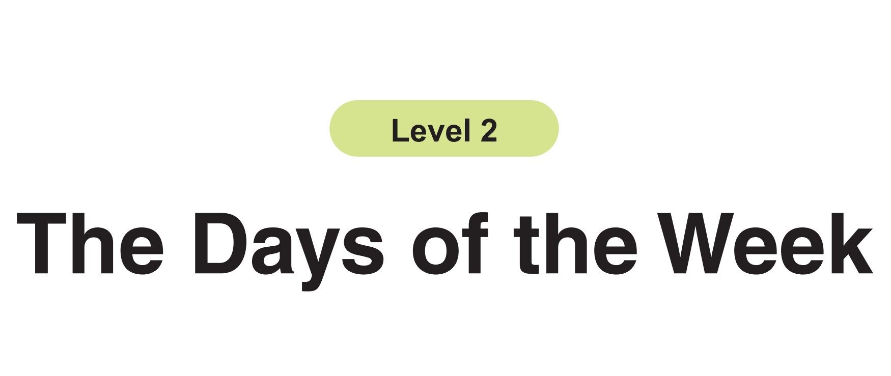 The Days of the Week绘本故事第2页