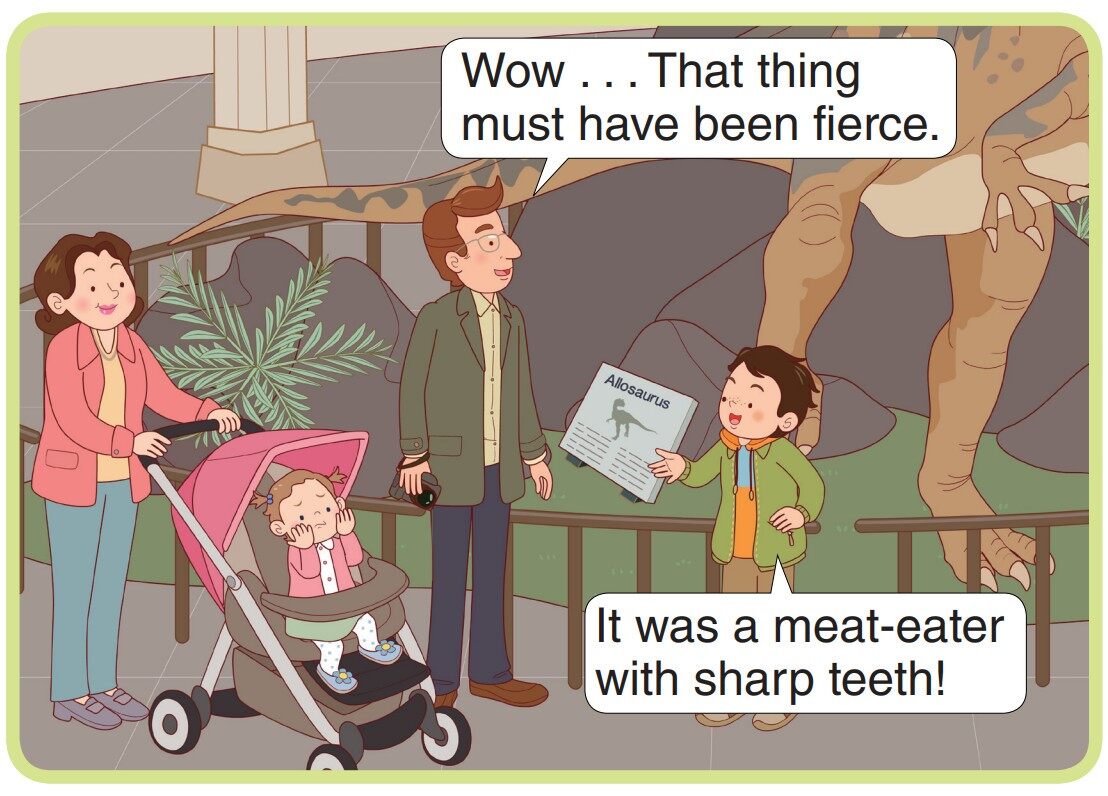 Dinosaurs!绘本故事第3页