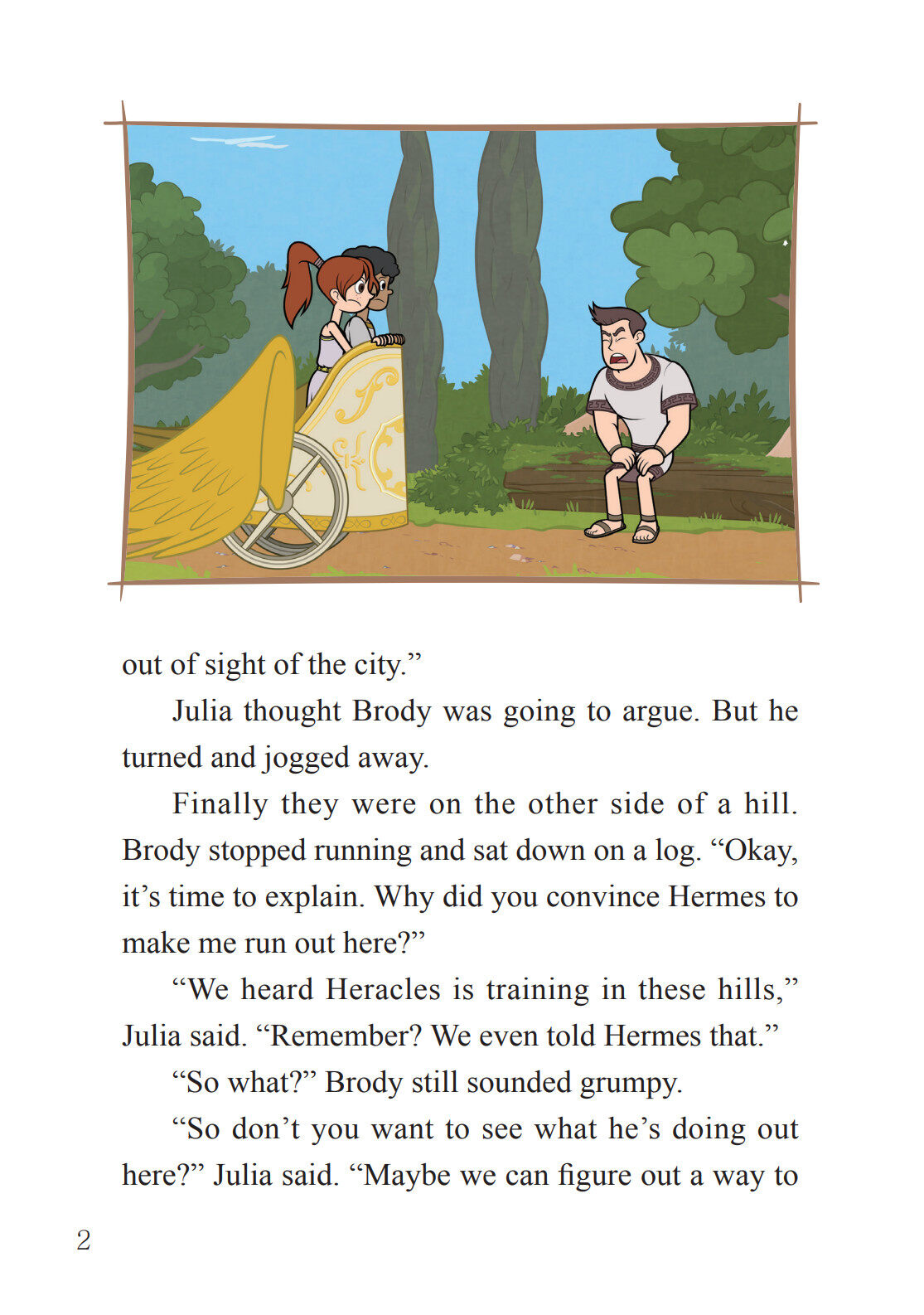 26_Into the Hills绘本故事第3页