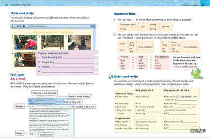 5A Unit 5 A fun place to go绘本故事第4页