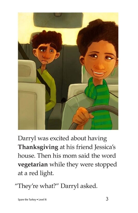 Spare the Turkey绘本故事第3页