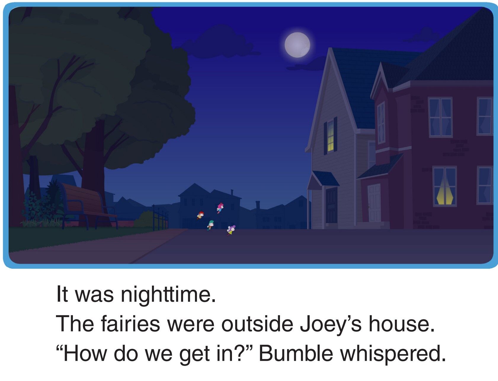 Trapped!绘本故事第3页