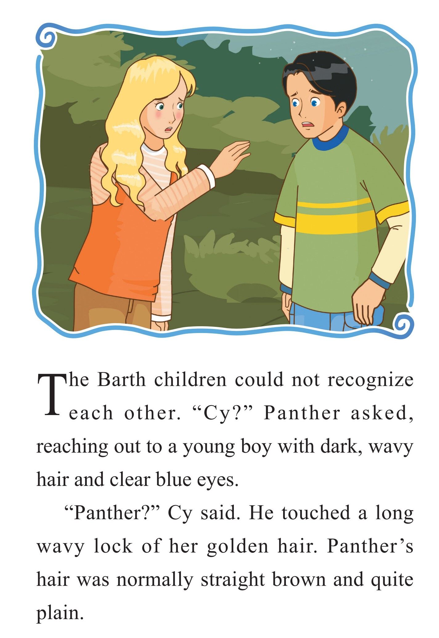 004-The Beautiful Strangers绘本故事第3页