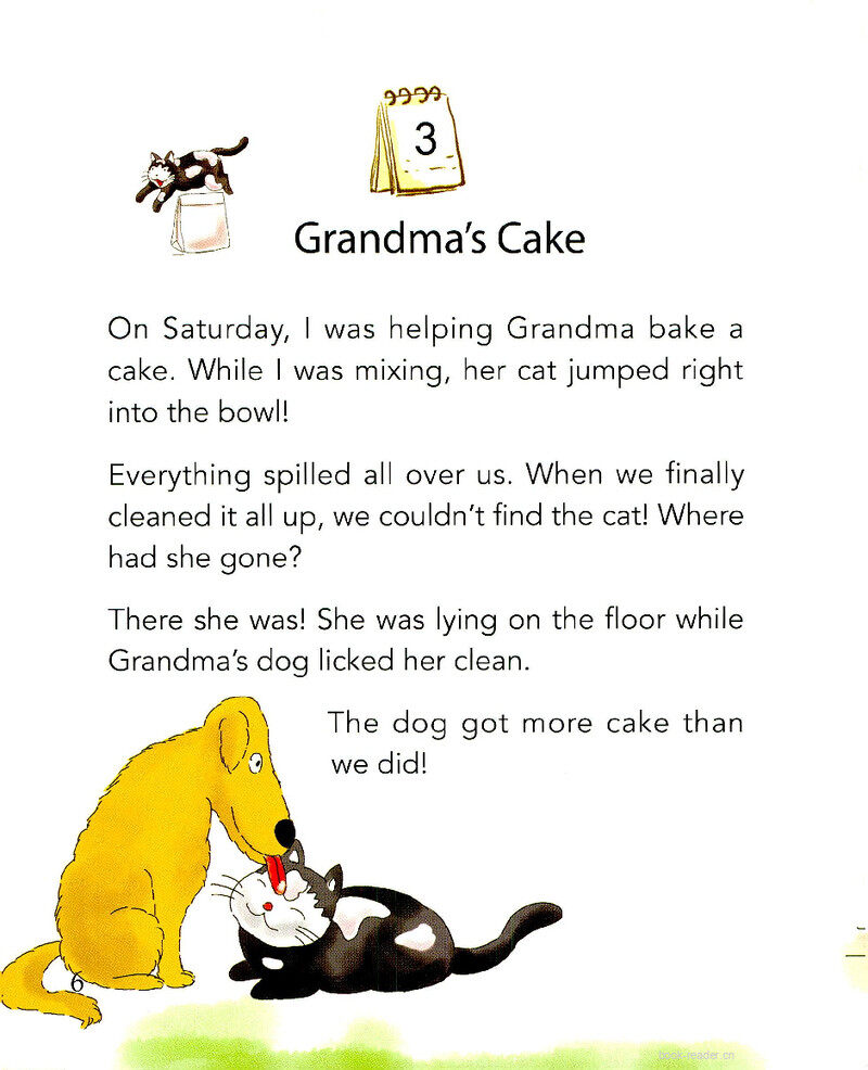 Grandma's Cake绘本故事第2页
