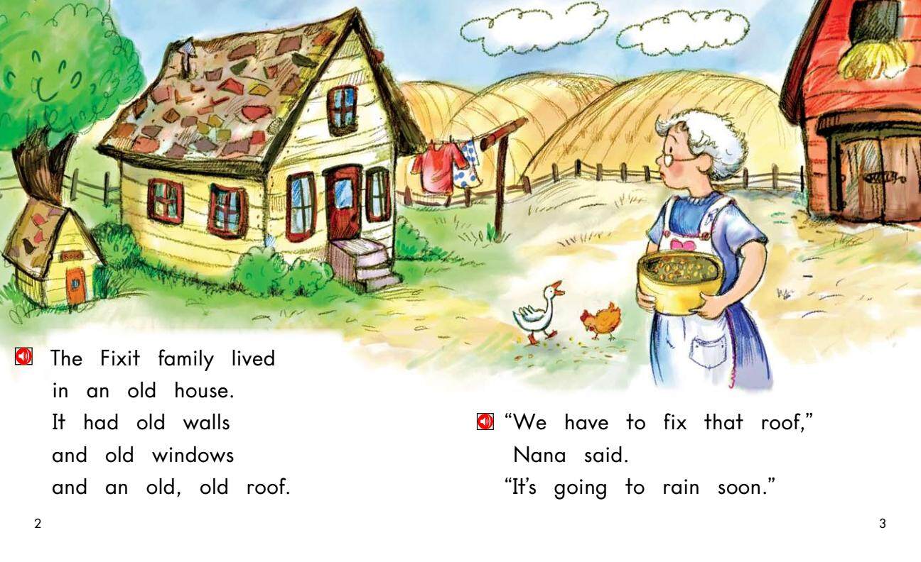 The New Roof绘本故事第3页