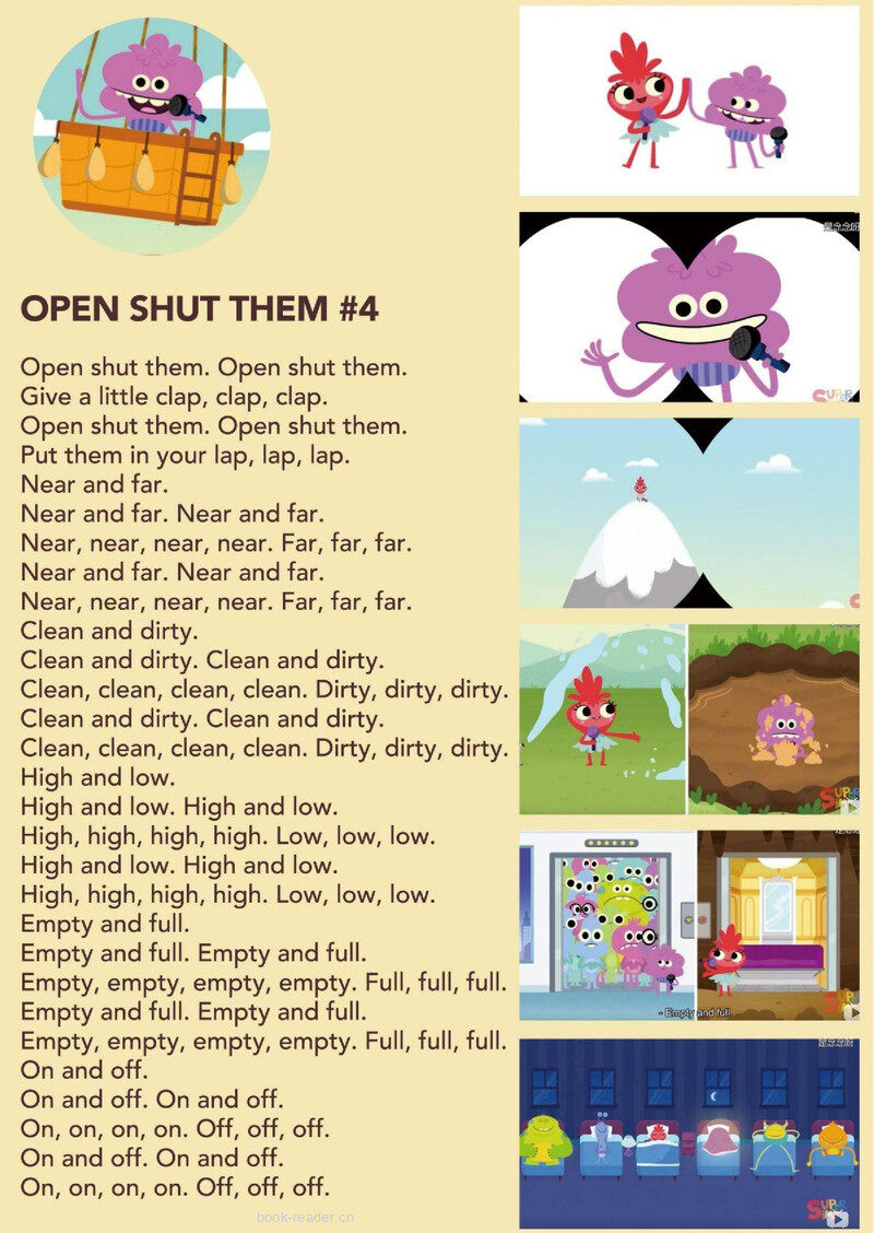 Open Shut Them #4绘本故事第2页