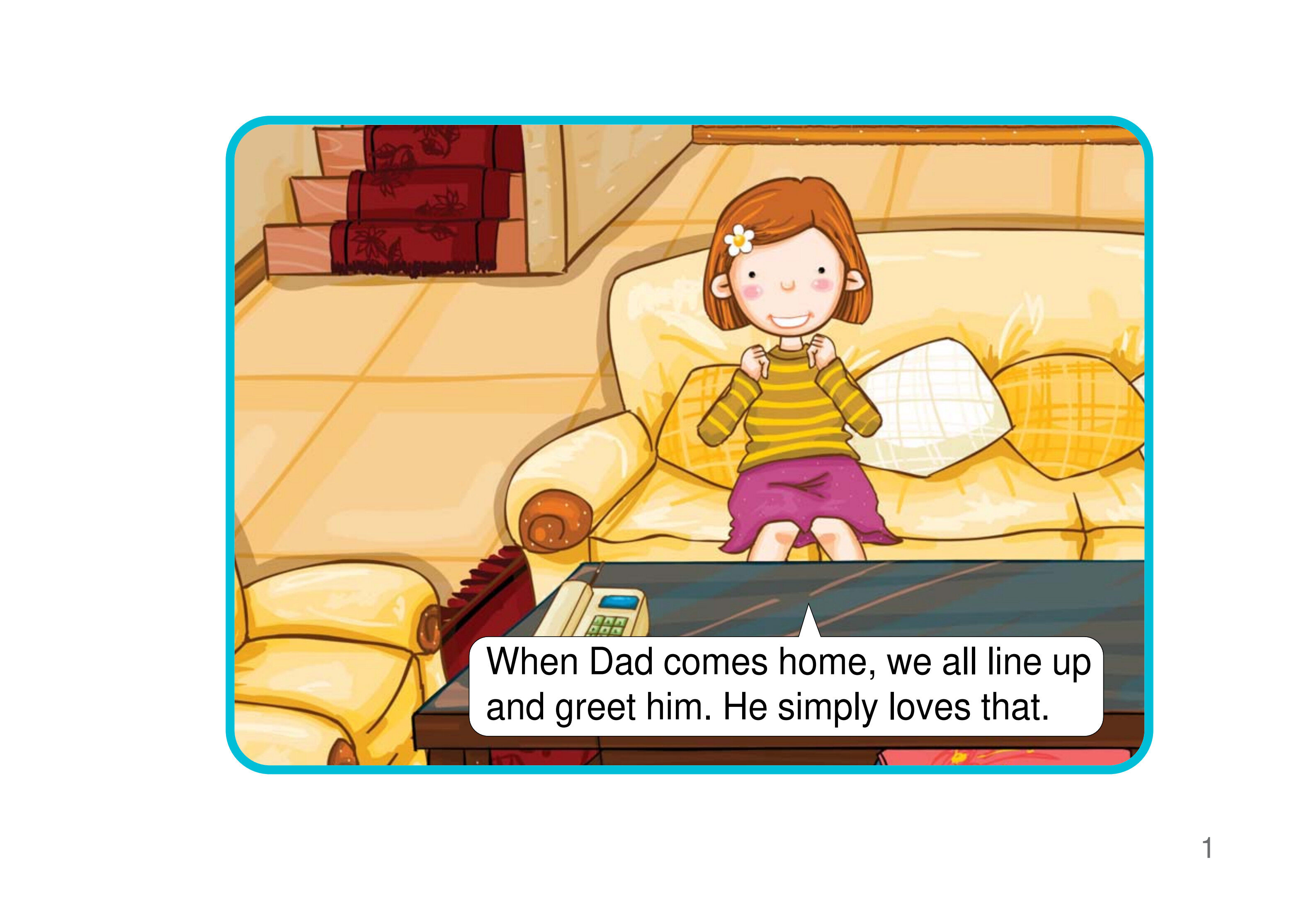 I Have a Message for You绘本故事第2页