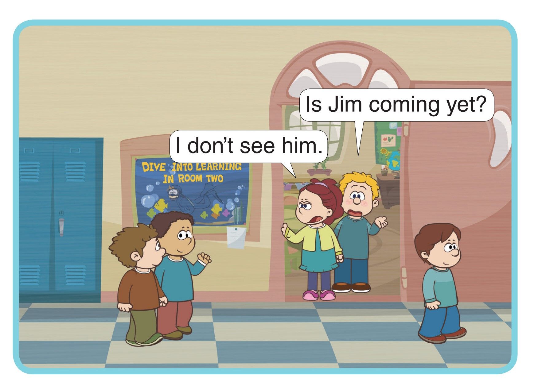 The Best Room!绘本故事第3页