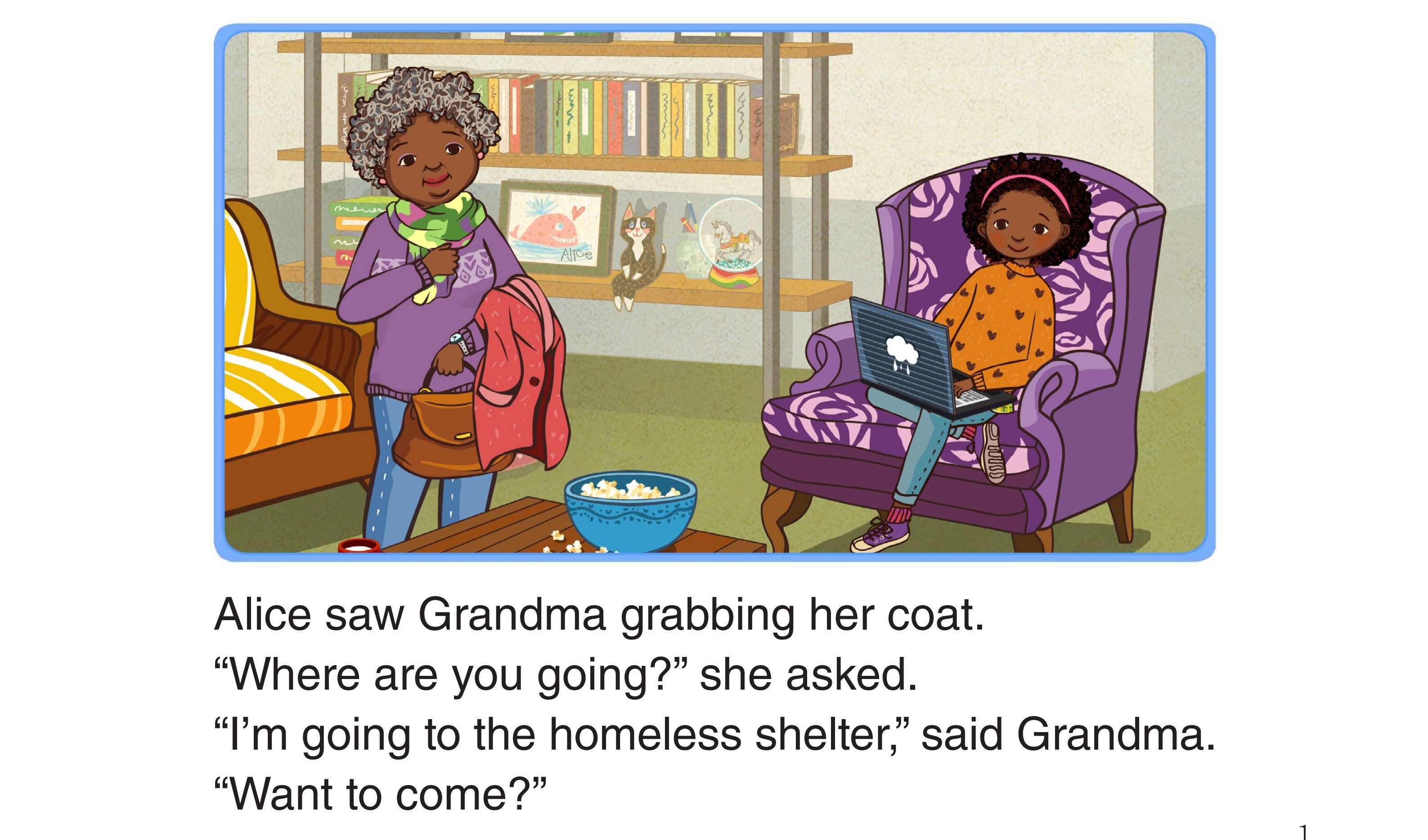 A Birthday Party for Nick绘本故事第2页