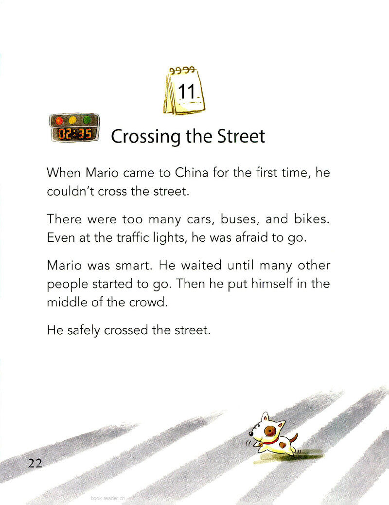Crossing the Street绘本故事第2页