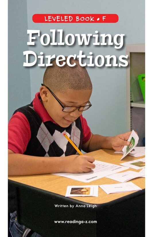 Following Directions绘本故事第2页