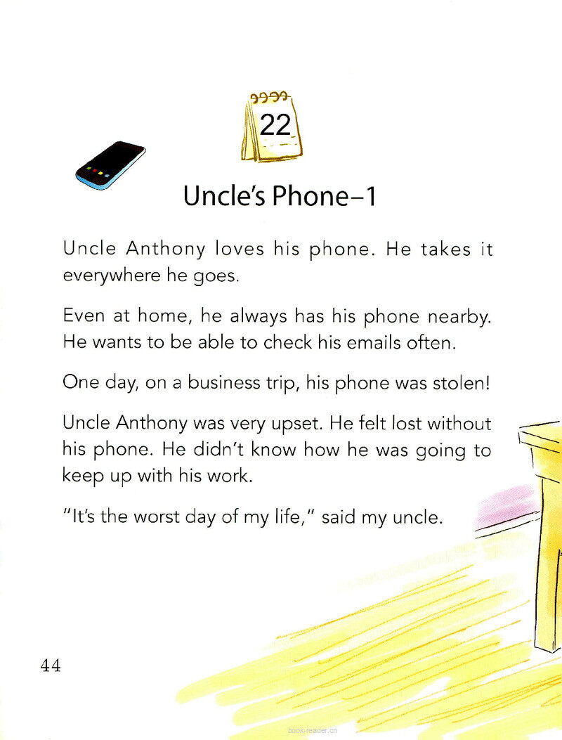 Uncle's Phone-1绘本故事第2页