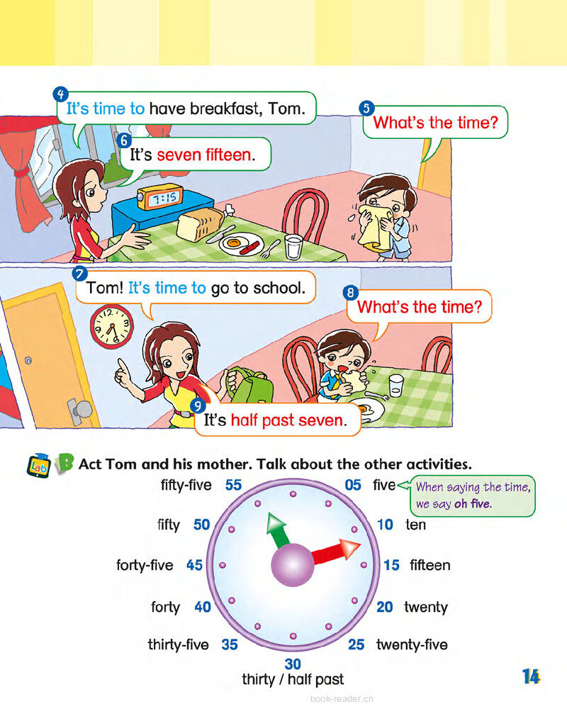 3 My day绘本故事第4页