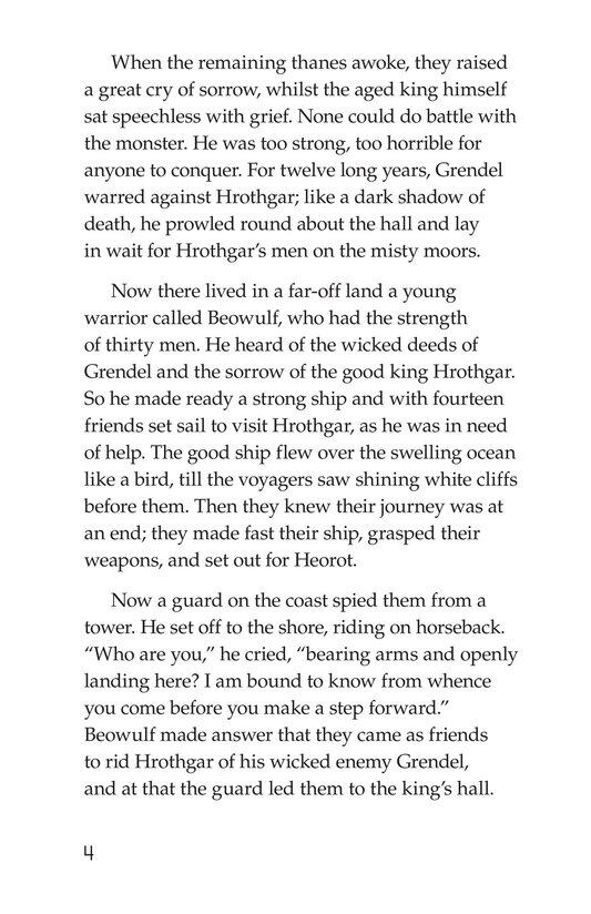 Beowulf绘本故事第4页