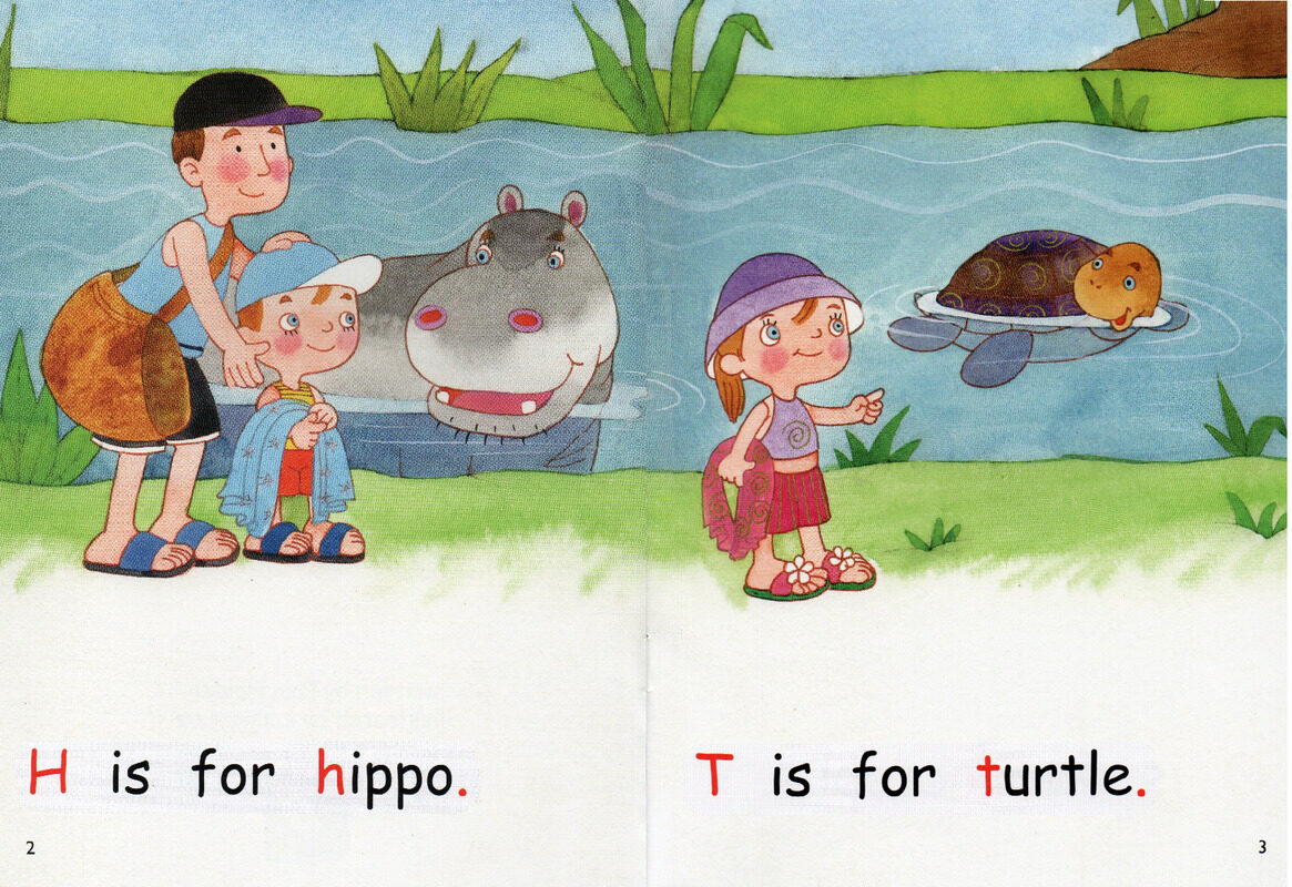 who swims here绘本故事第3页