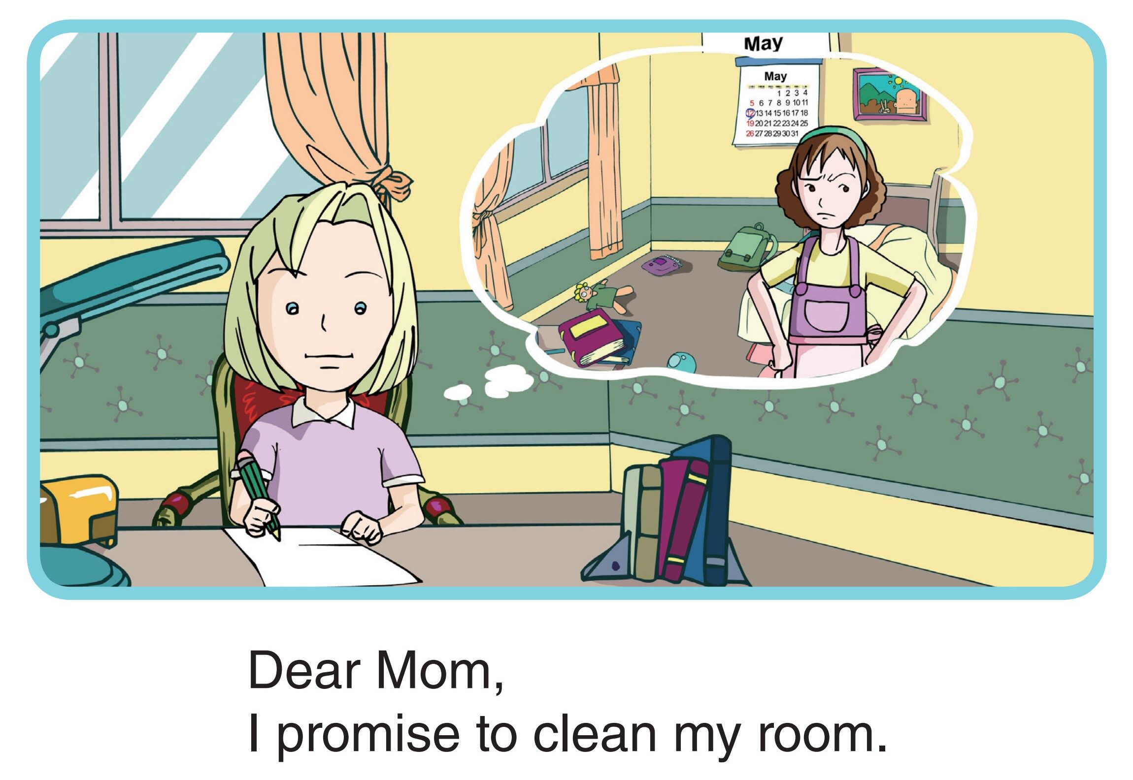 On Mother's Day绘本故事第5页