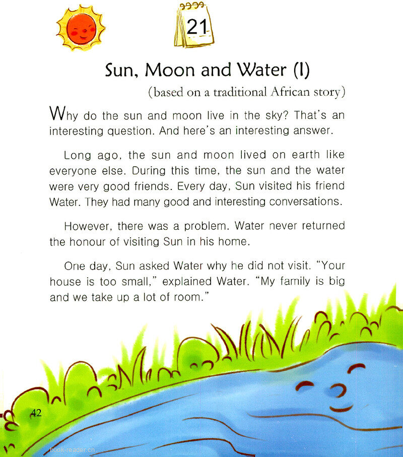 Sun, Moon and Water(I)绘本故事第2页