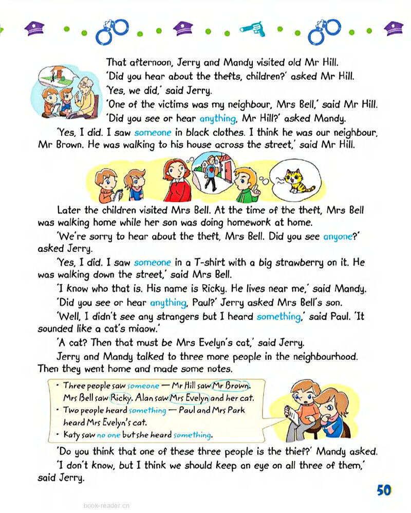 7 Be a good citizen绘本故事第4页