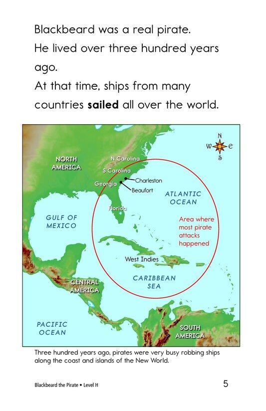 Blackbeard the Pirate绘本故事第4页