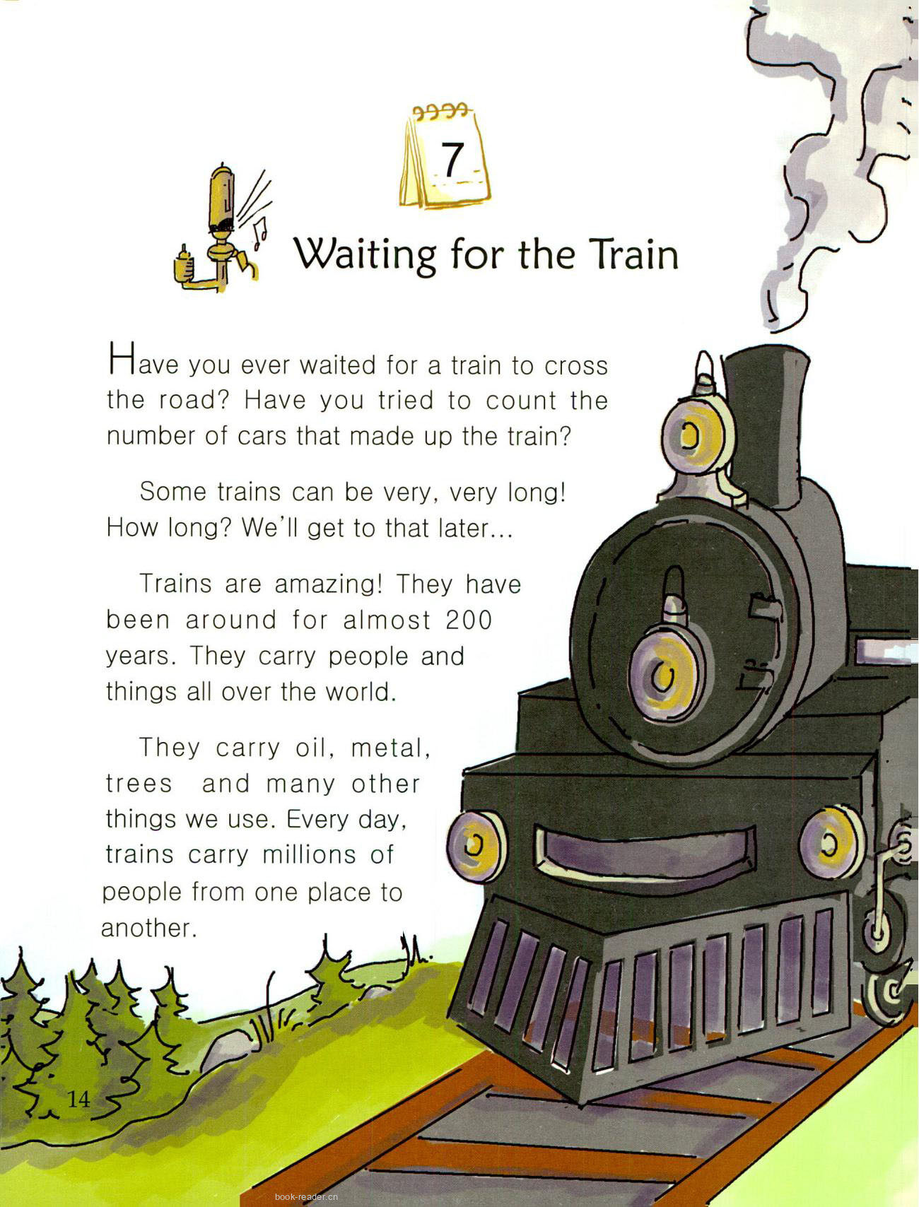 Waiting for the Train绘本故事第2页