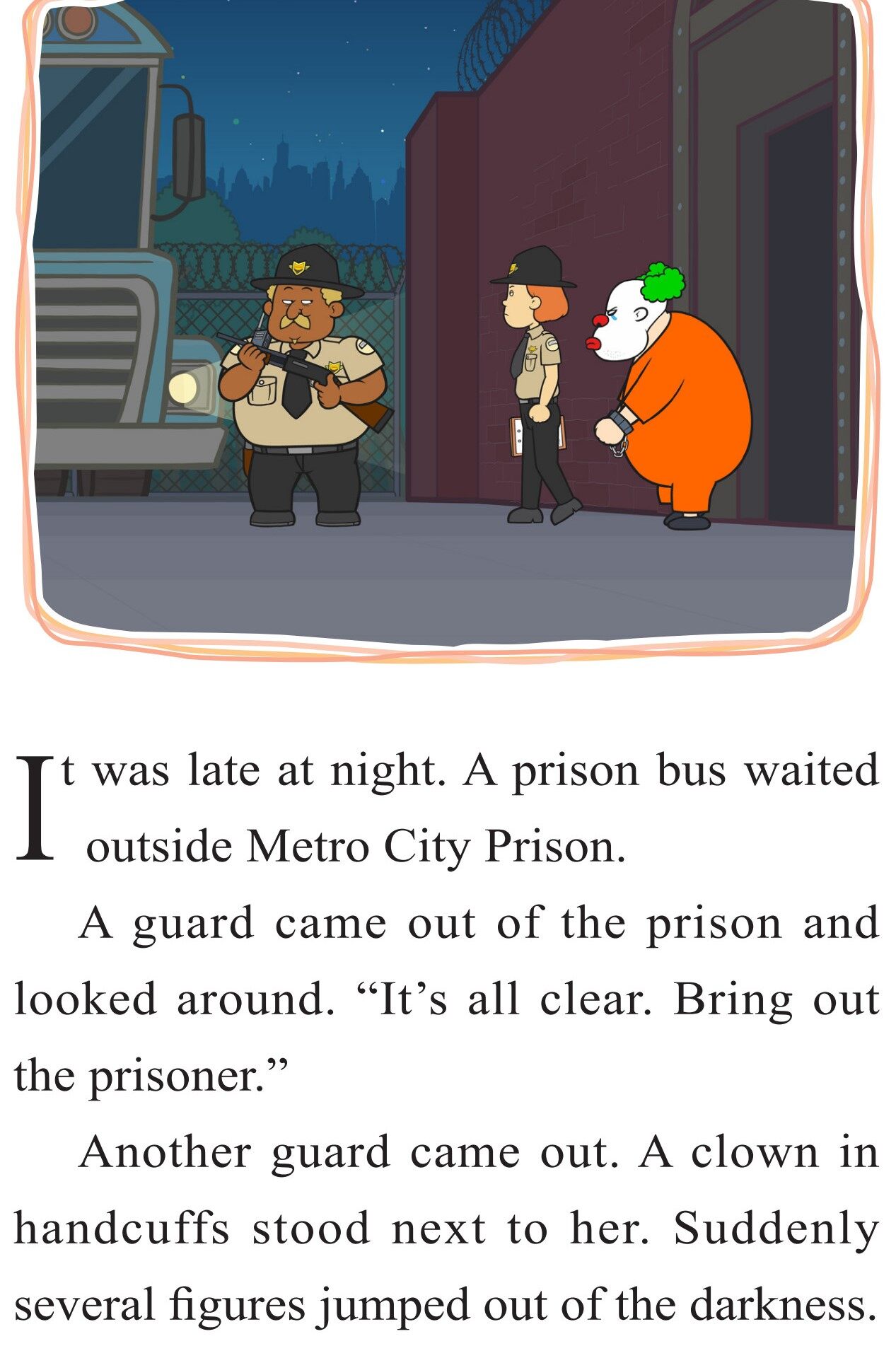 Escape!绘本故事第3页