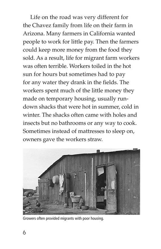 Cesar Chavez Migrant Hero绘本故事第5页