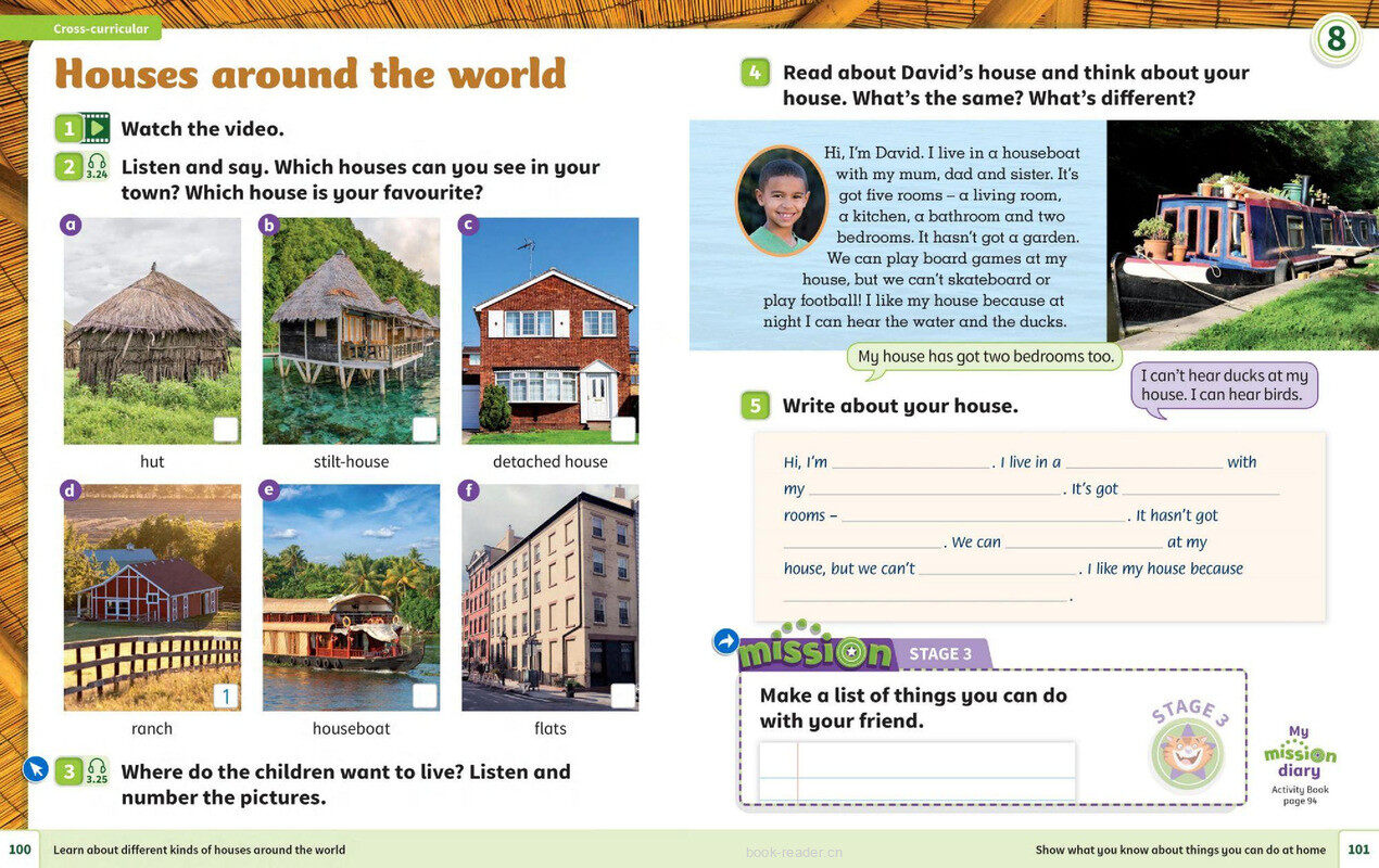 08 At home绘本故事第5页