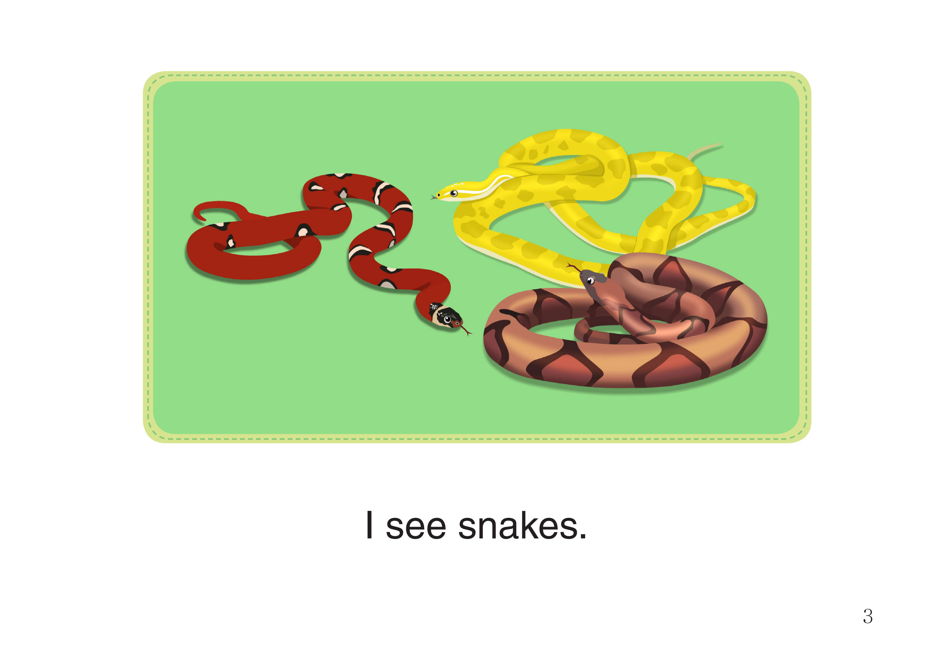 I See Monkeys绘本故事第4页