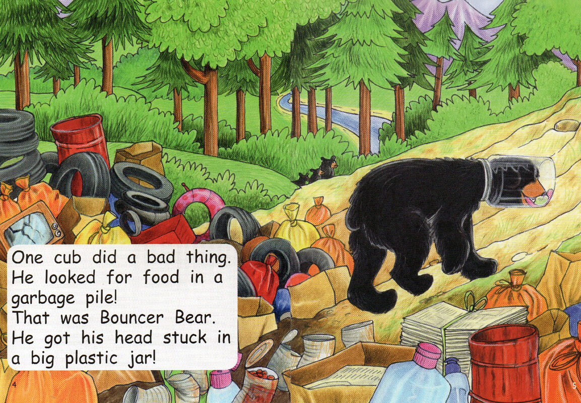Bear Gets Stuck绘本故事第4页