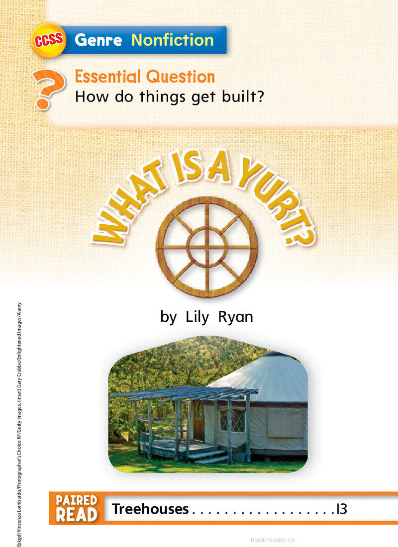 G1 ELL U5W5 What Is a Yurt绘本故事第3页