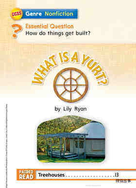 G1 ELL U5W5 What Is a Yurt绘本故事第3页