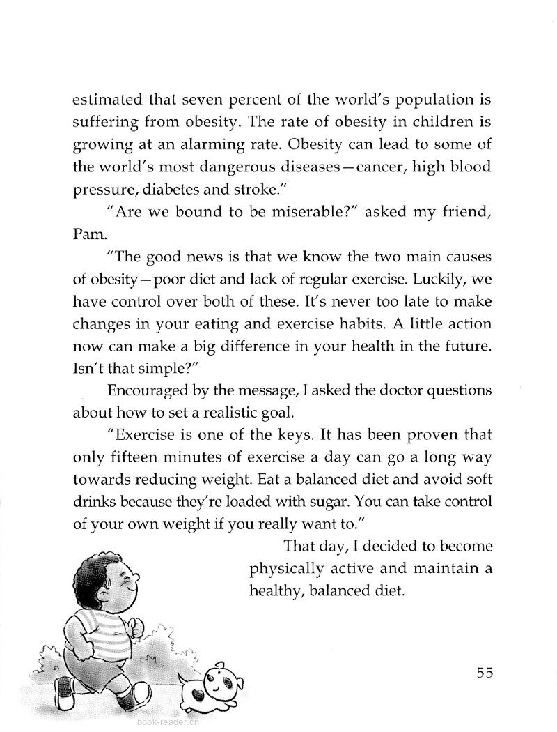 Are You Overweight?绘本故事第3页