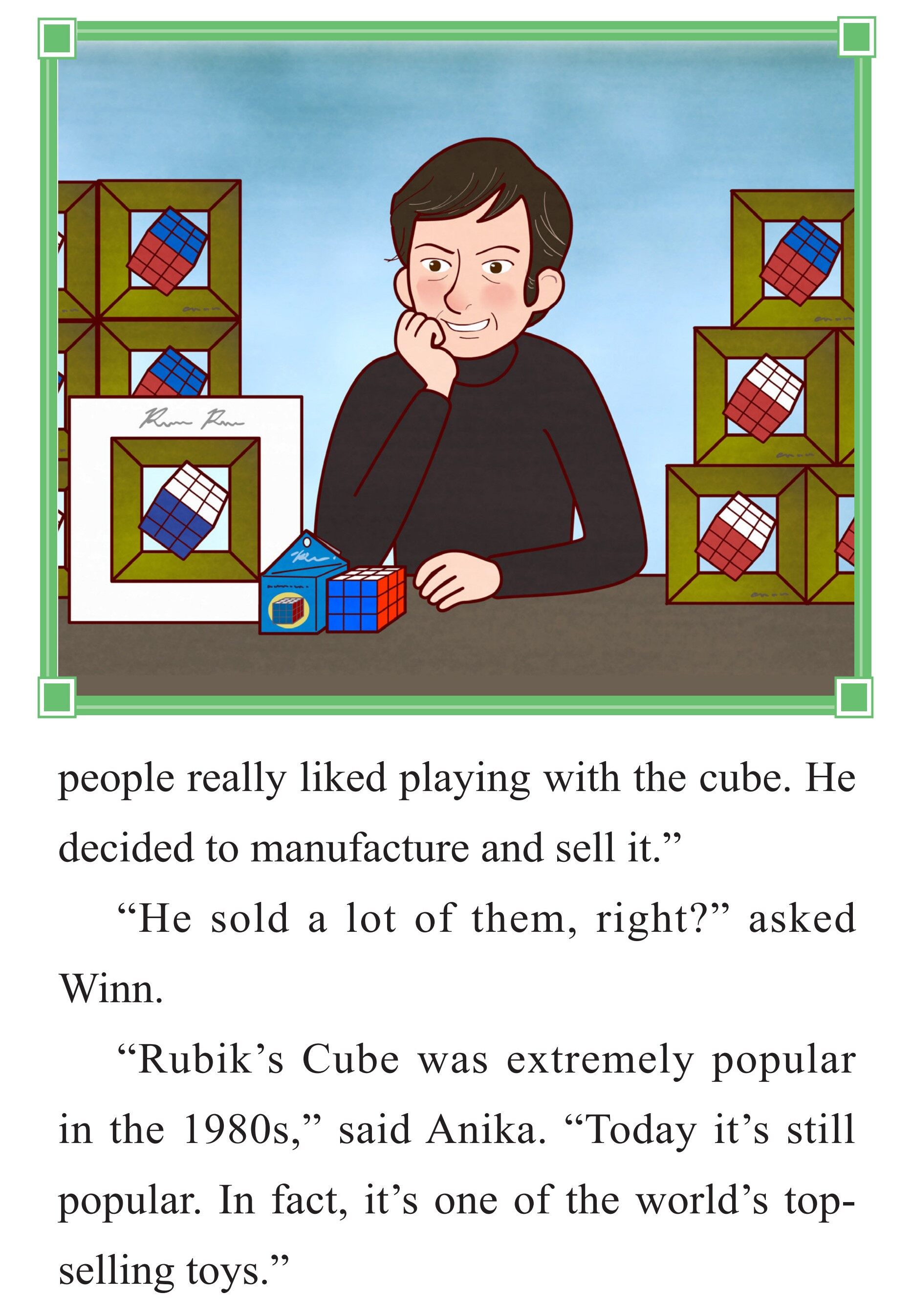 Winn’s New Rubik’s Cube绘本故事第5页