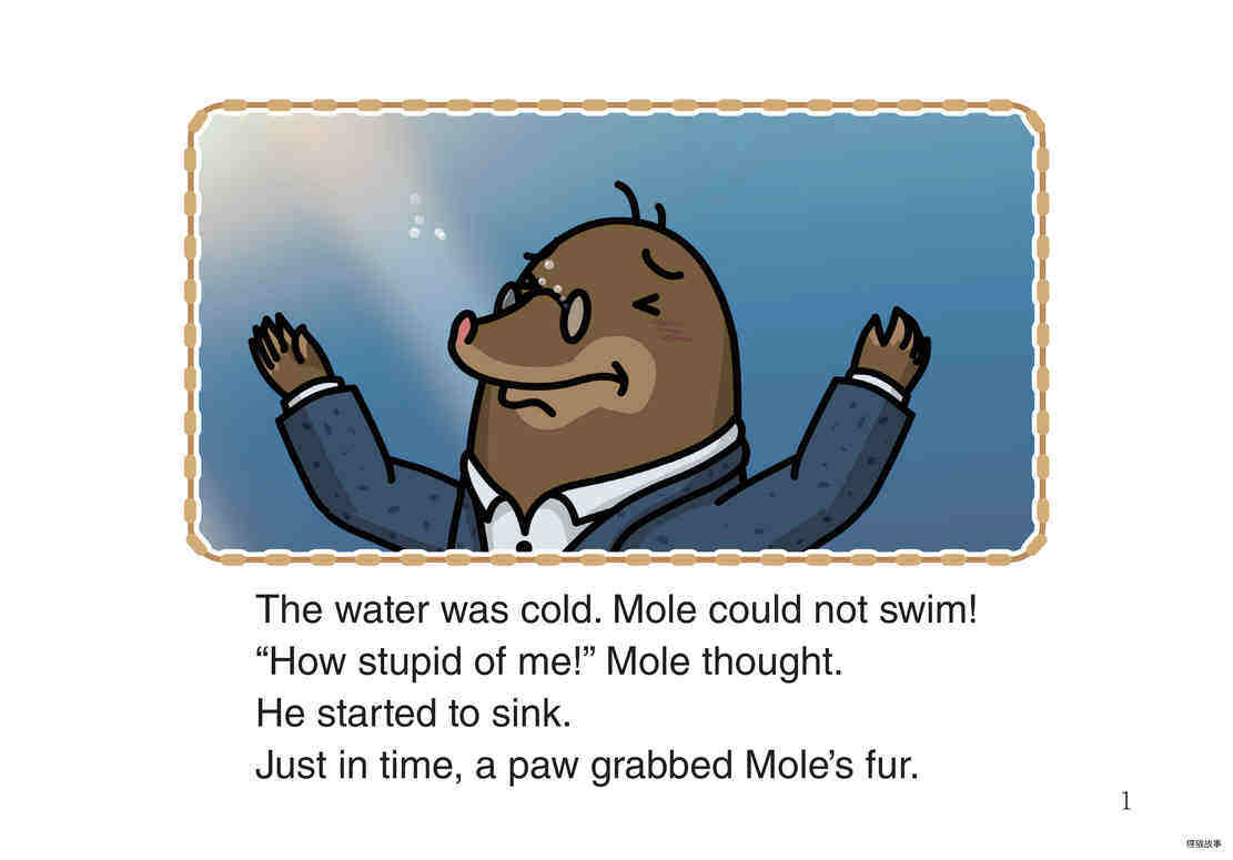 Mole Gets a New Home绘本故事第3页