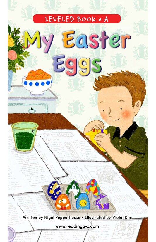My Easter Eggs绘本故事第2页