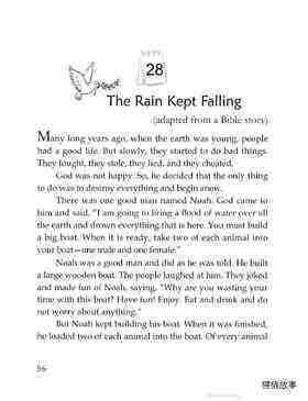 The Rain Kept Falling绘本故事第2页