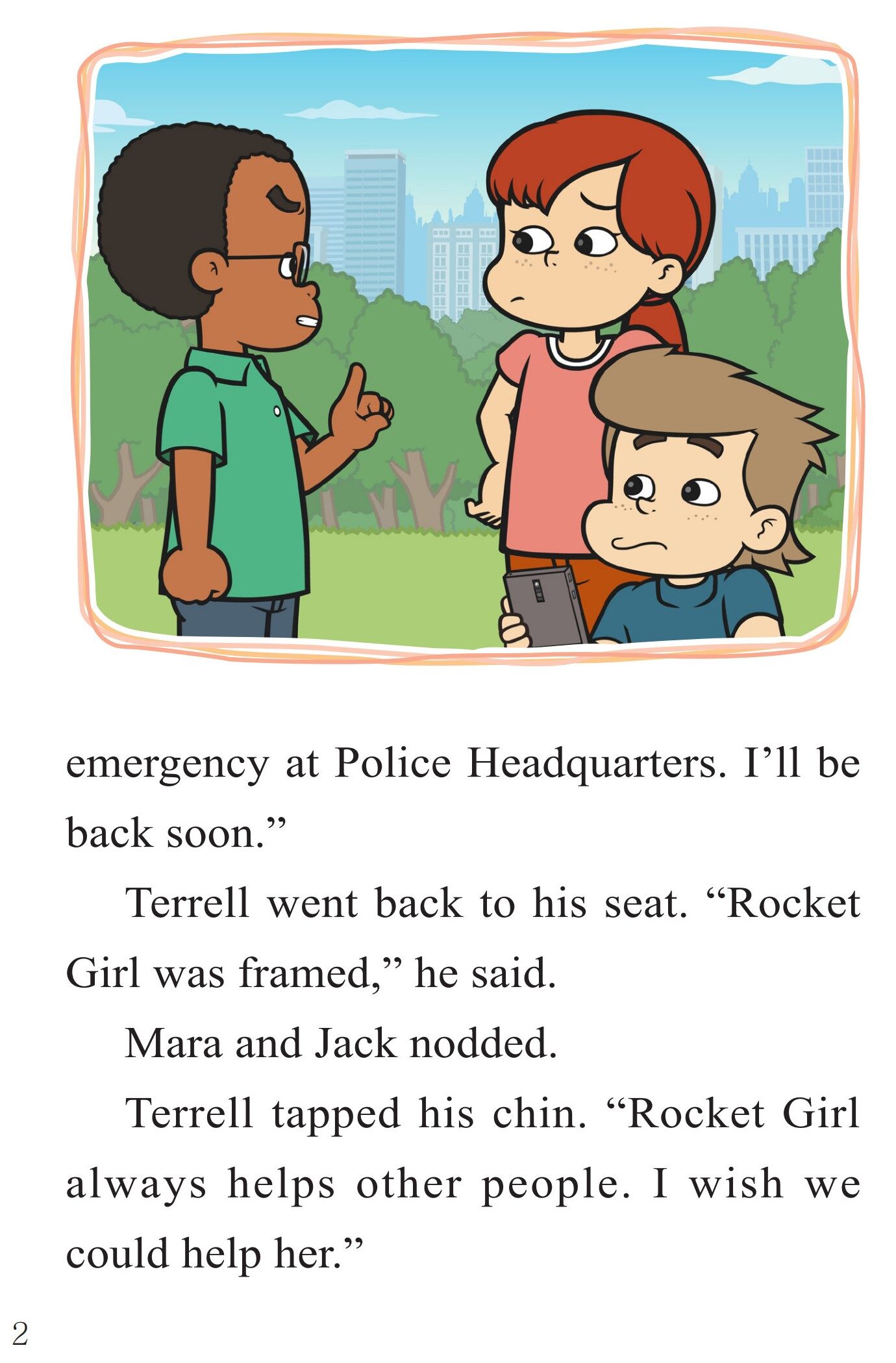 Under Arrest绘本故事第4页