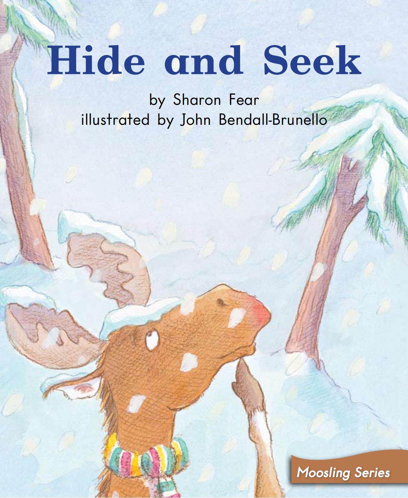 Hide and Seek绘本故事第2页